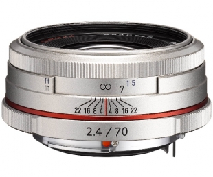 Pentax HD DA 70mm F2.4 Limited Silver